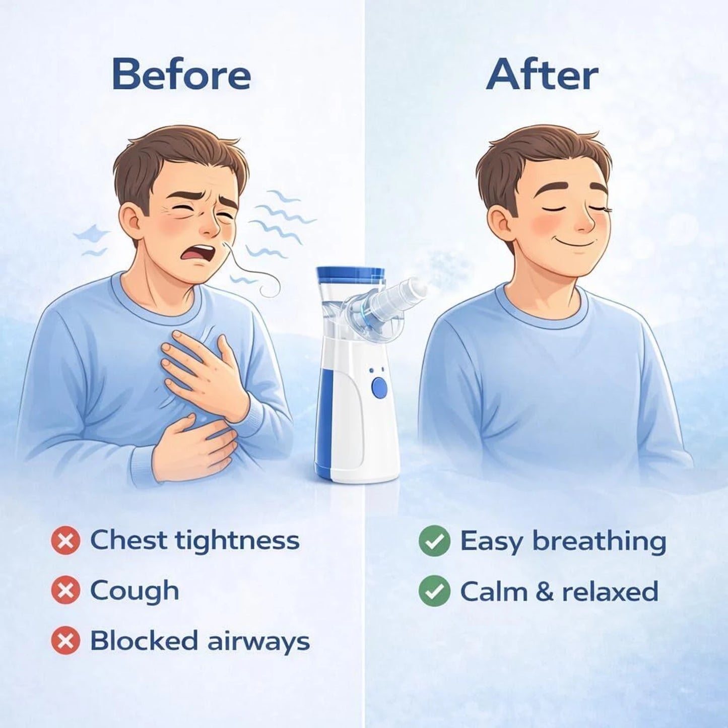 Rechargeable Mesh Nebulizer