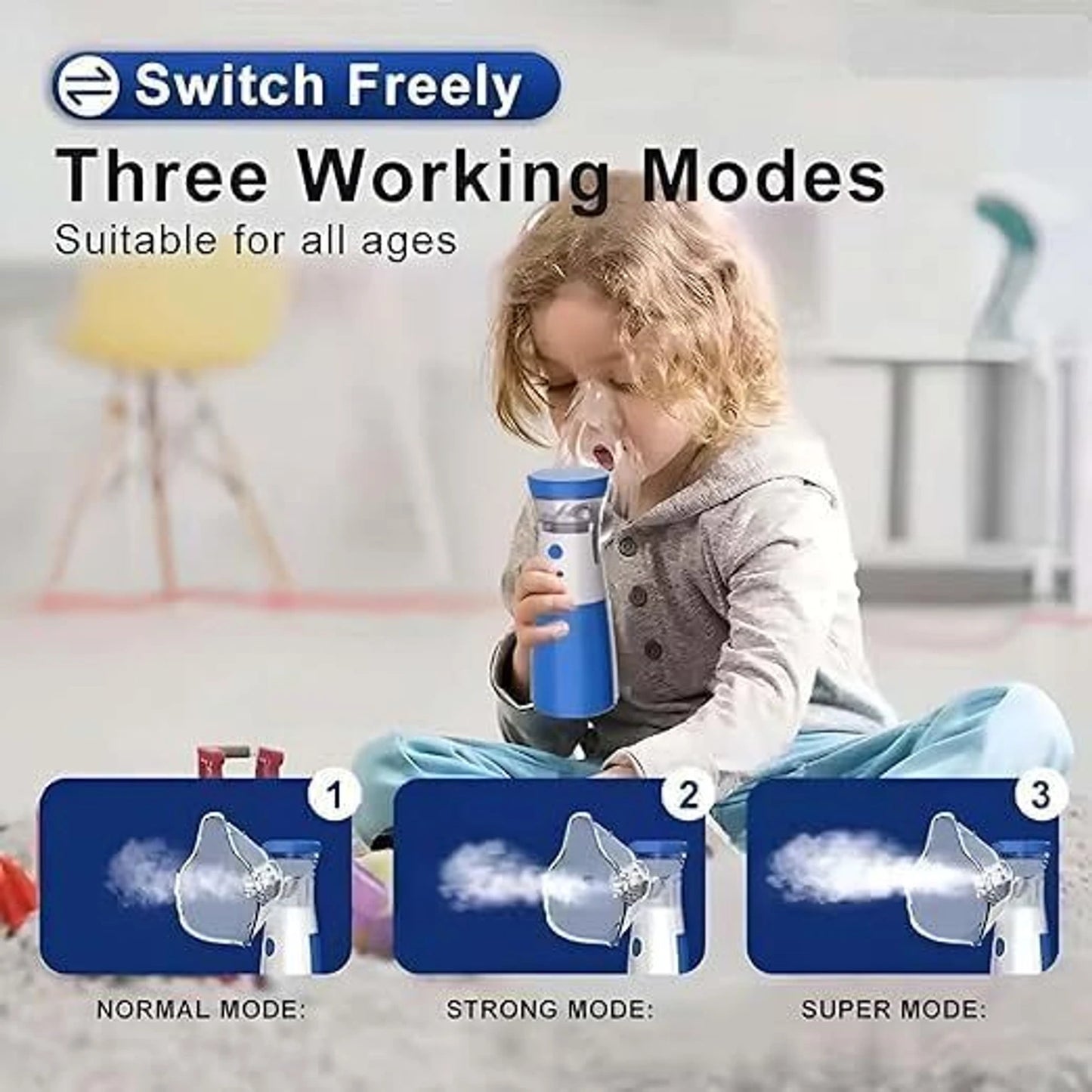 Rechargeable Mesh Nebulizer