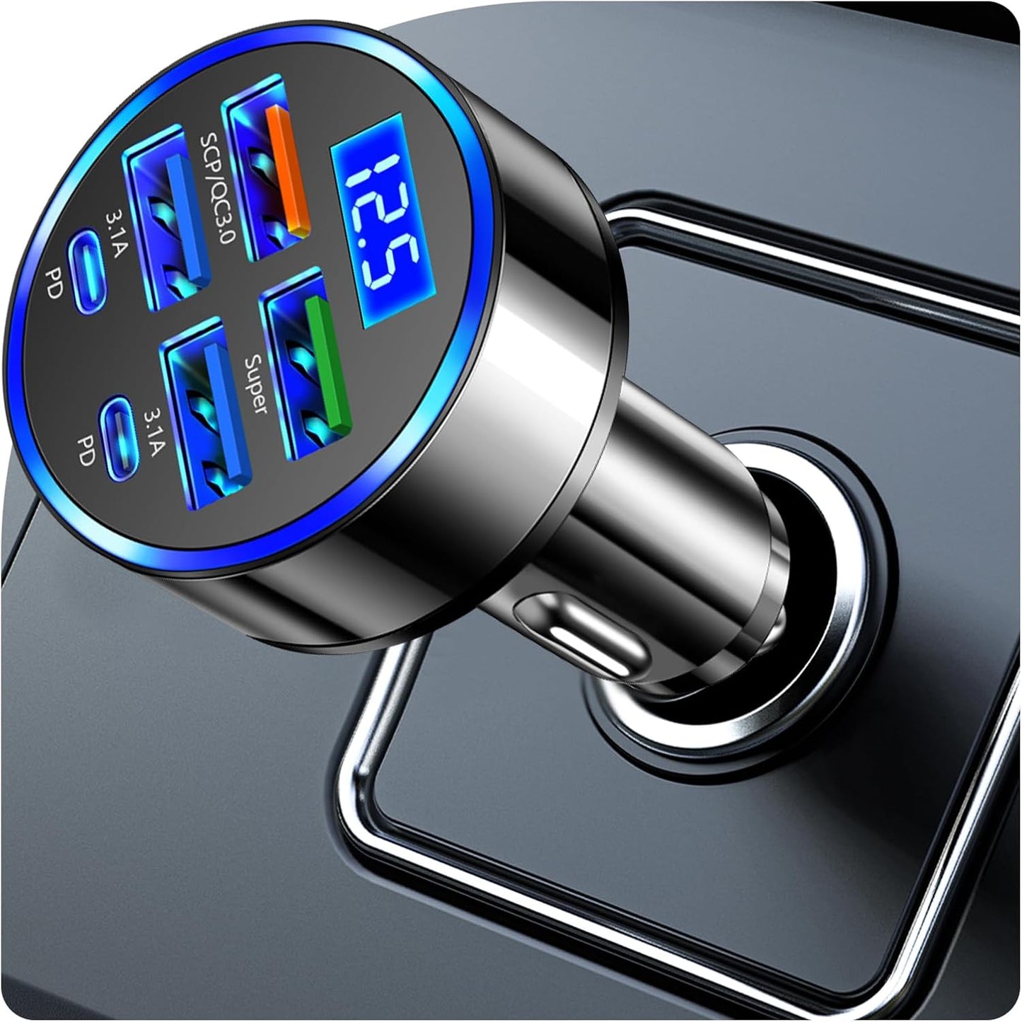 6 In 1 Car Charger